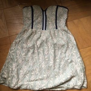 Pins and Needles Strapless Summer Dress